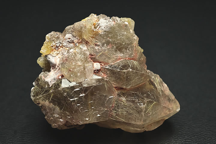 49g 高級品ルチル水晶クラスター