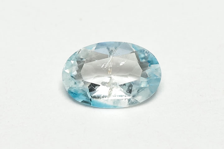 0.12ctユークレースルースバイカラー　ファイナルグレード　ブラジル産