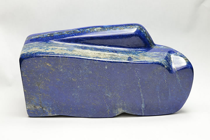 1369gラピスラズリー磨き原石 ファイナルグレード アフガニスタン産