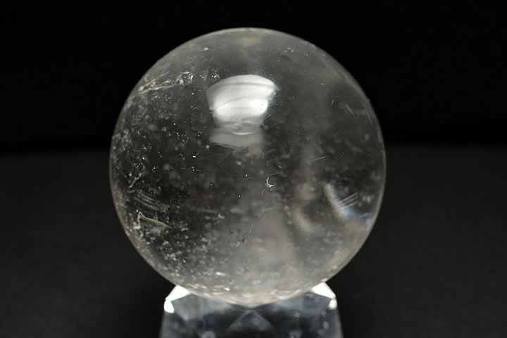 44mm天然水晶丸玉 ブラジル産