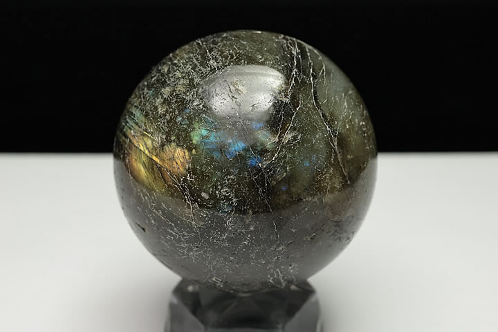 49mmラブラドライト丸玉 マダガスカル産