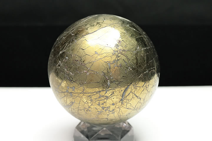 52mmチャルコパイライト丸玉 ペルー産