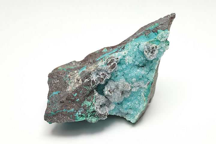 クリソコーラ・水晶 ペルー産
