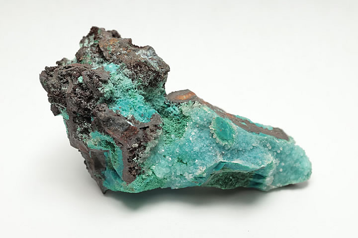 クリソコーラ・水晶 ペルー産