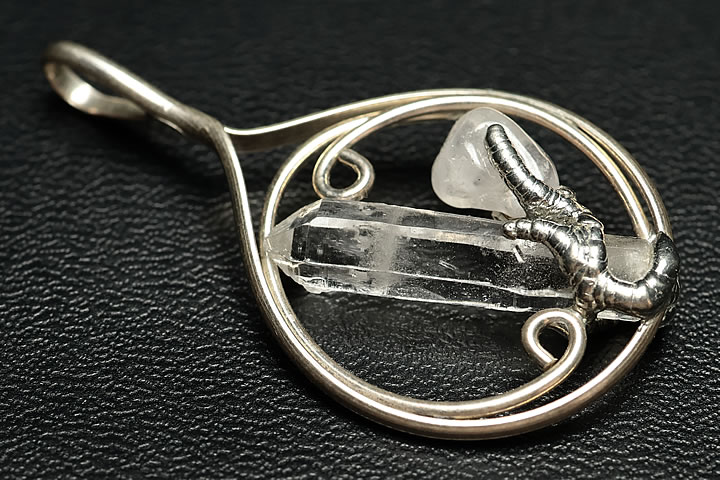 コロンビアレムリアンハンドメイドペンダントトップ　ガイガーミネラル社正規品