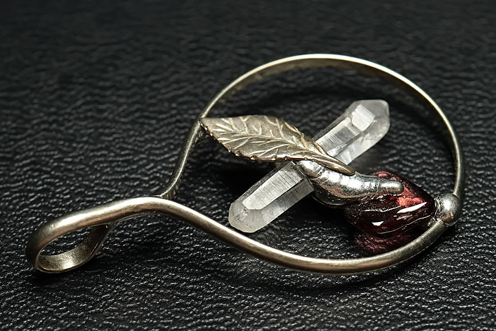 コロンビアレムリアンハンドメイドペンダントトップ　ガイガーミネラル社正規品