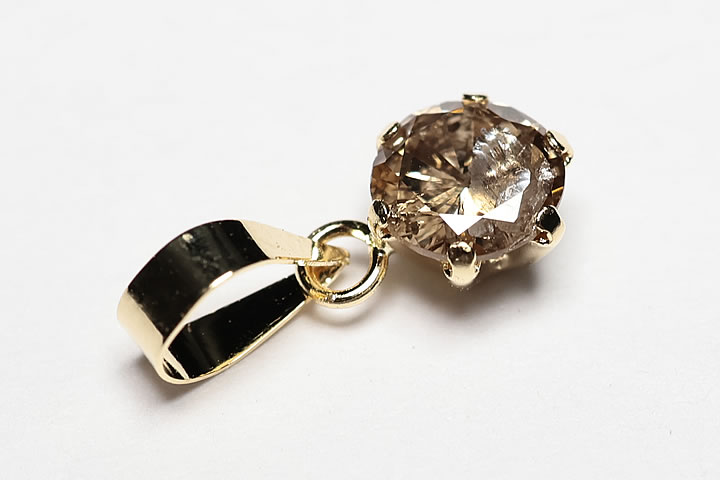 0.30ctダイヤモンドペンダントトップ K18YG