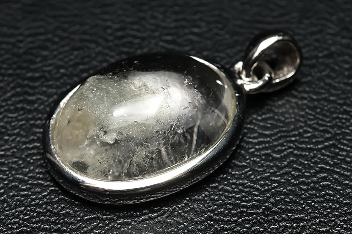 マニカラン水晶　ガーデン水晶　ペンダントトップ　プレミアムグレード　インド　マニカラン地区