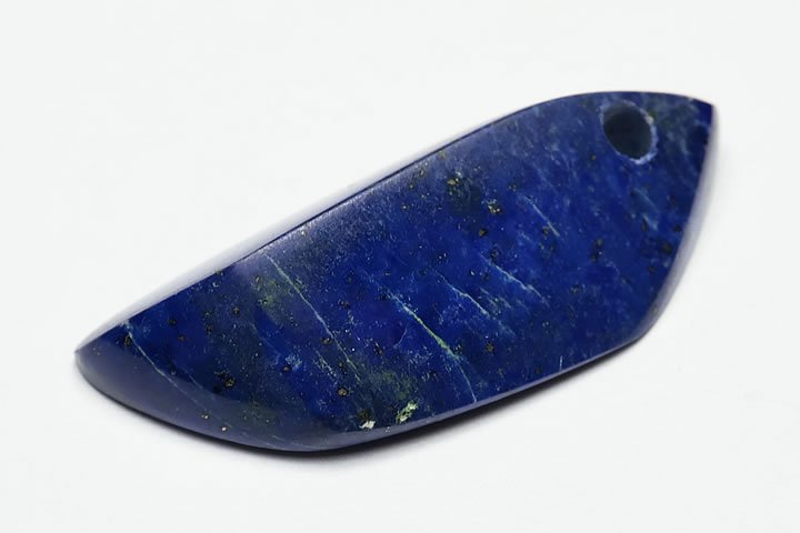 最高級ラピスラズリ穴あきペンダントトップ