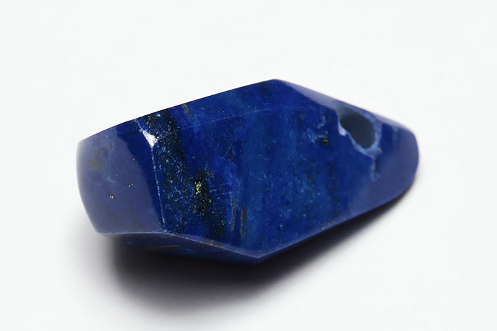 最高級ラピスラズリ穴あきペンダントトップ