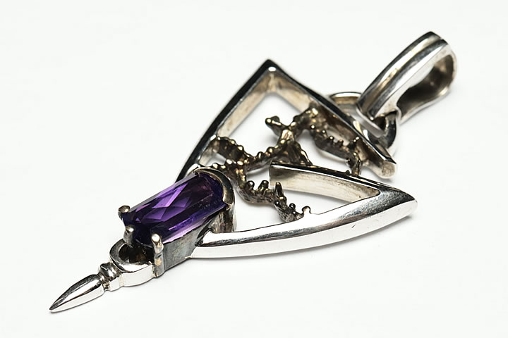 アメジストペンダントトップ