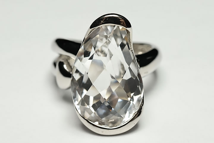 水晶カットリング14号