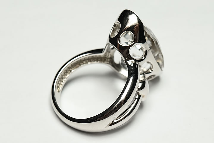 水晶カットリング14号