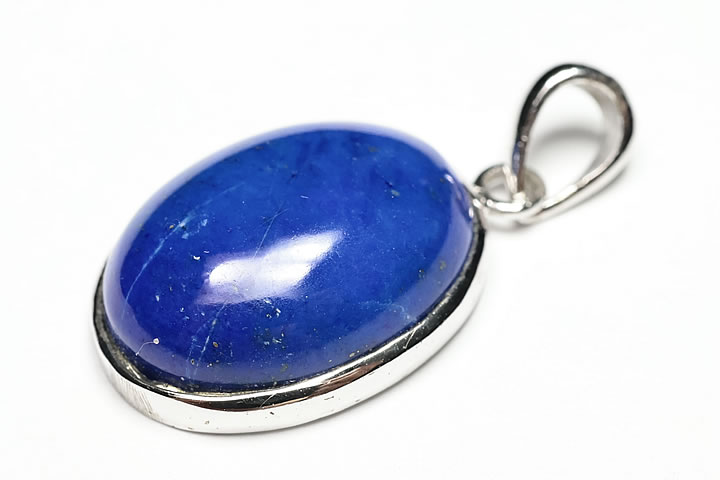 ラピスラズリオーバルペンダントトップ(大)