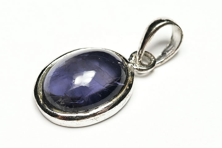 アイオライトオーバルペンダントトップ