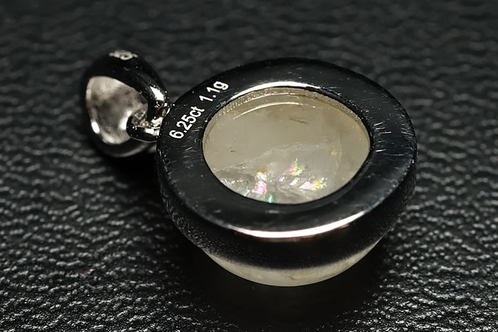 6.25ctフェナカイトペンダントトップ　シルバー925フレーム　ファイナルグレード