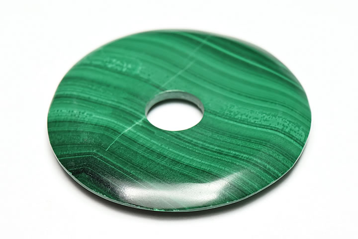 マラカイトペンダントトップ ドーナツ