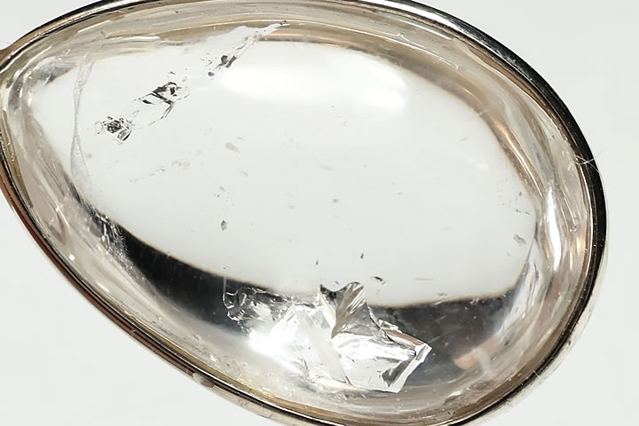 ガーネッシュヒマール産　水入り水晶ペンダントトップ