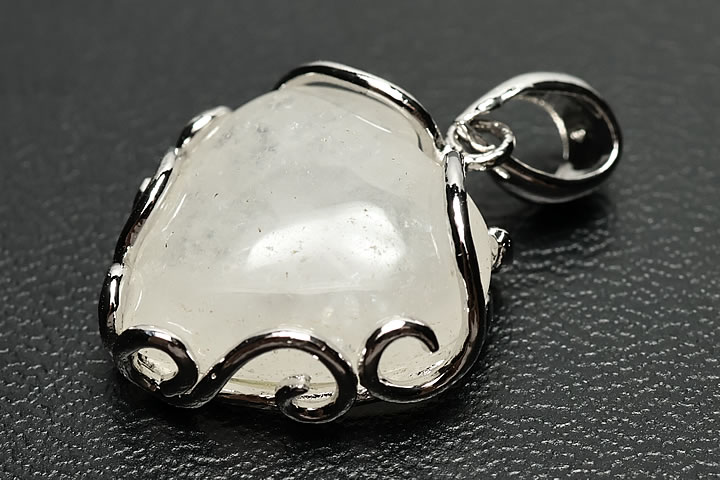 アゼツライトハートペンダントトップ(プログラミング済ノースカロライナ州産)