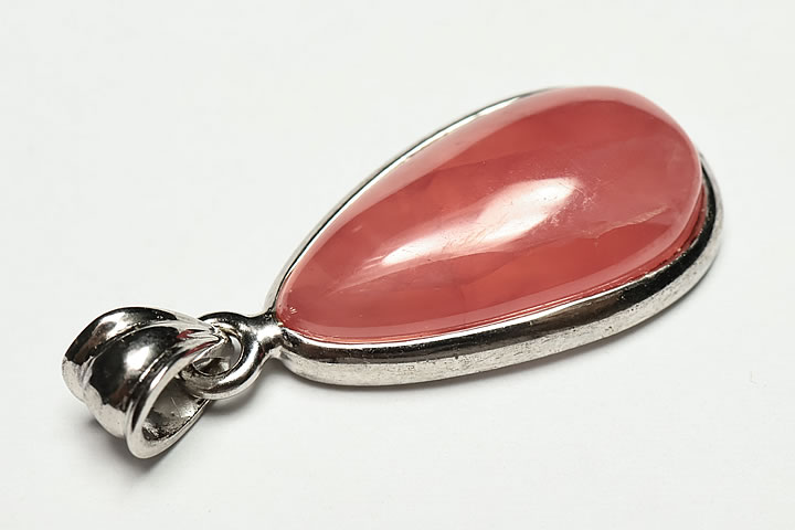 10Aロードクロサイト(インカローズ)ペンダントトップ　アルゼンチン産