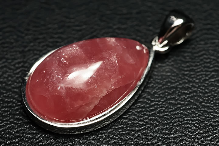 10Aロードクロサイト(インカローズ)ペンダントトップ　アルゼンチン産