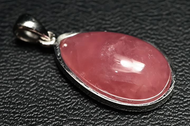 10Aロードクロサイト(インカローズ)ペンダントトップ　アルゼンチン産