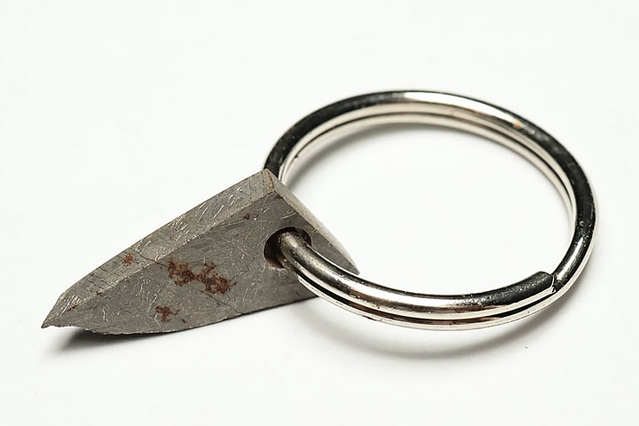 ナチュラルギベオン　キーホルダー ナミビア産