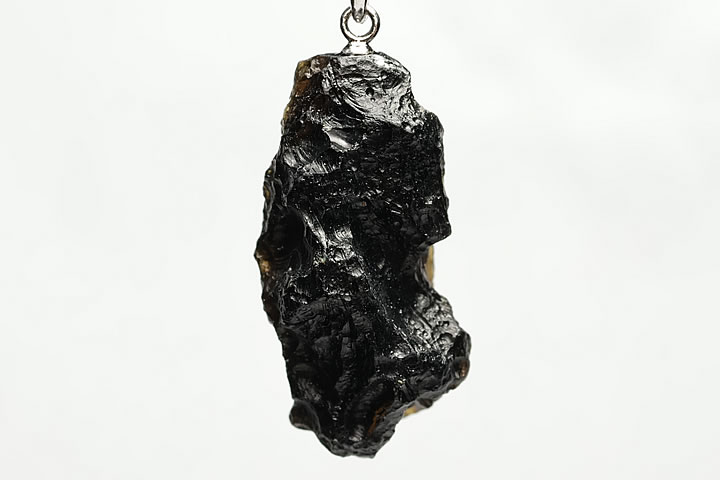 テクタイト原石ペンダントトップ
