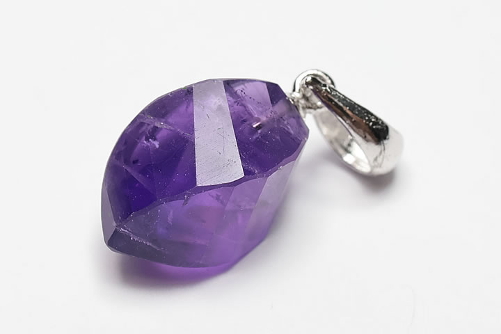 アメジスト ツイスターカット ペンダントトップ