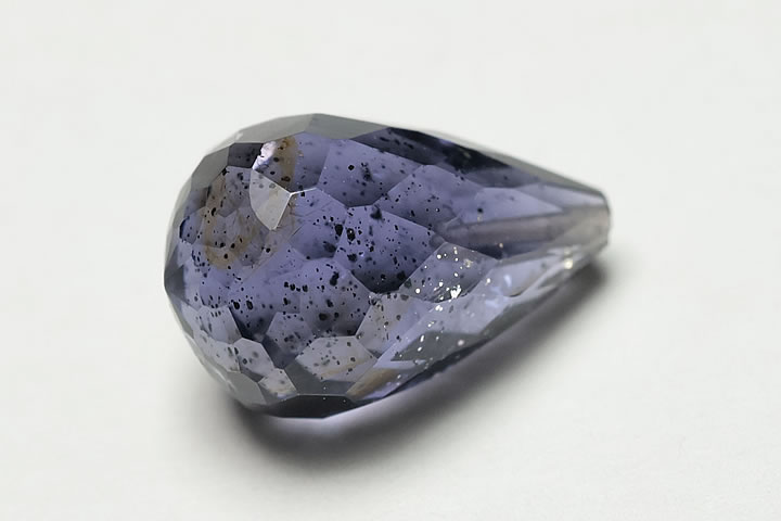 アイオライト片穴ペンダントパーツ