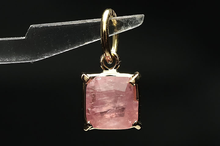 0.45ctスイートホームロードクロサイトK18ペンダントトップ　コロラド州産