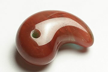 チベットアンデシン（ラザシン）古代勾玉