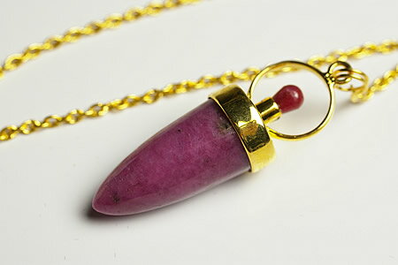 ファイナルグレード！インド産ルビー　ペンジュラム