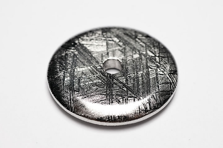 ギベオンドーナツペンダントトップ　ナミビア産