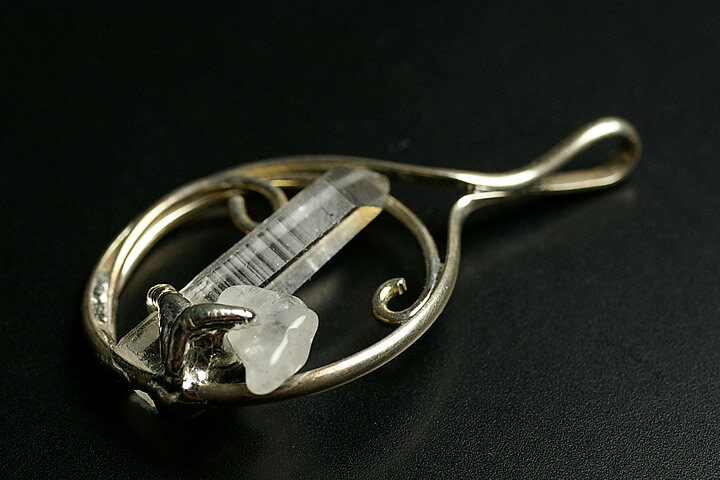 コロンビアレムリアンハンドメイドペンダントトップ　ガイガーミネラル社正規品