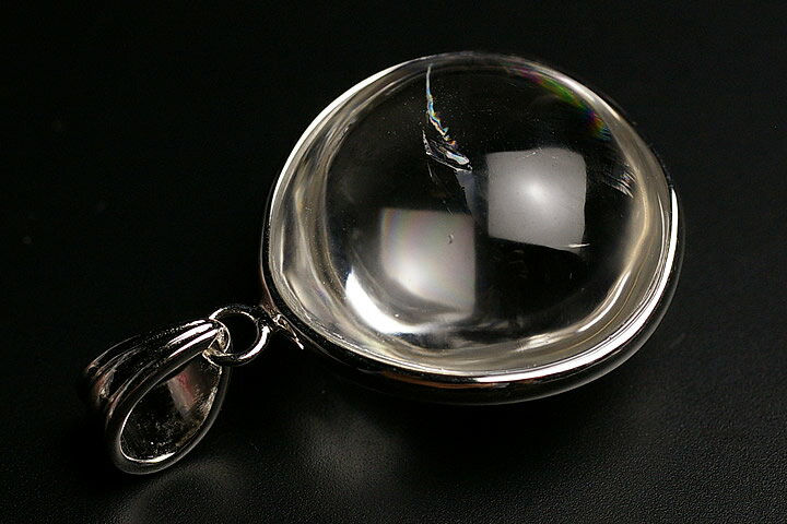 天然レインボークォーツペンダントトップ マダガスカル産