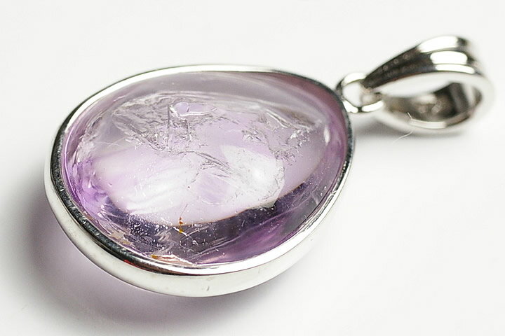 超レア品！エレスチャルアメジスト水入りペンダントトップ マダガスカル産
