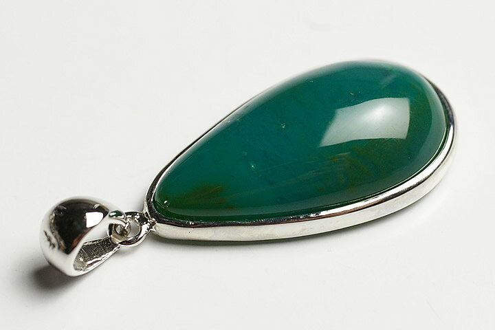 ファイナルグレード！ジェムシリカペンダントトップ　ペルー産