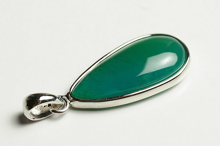 ファイナルグレード！ジェムシリカペンダントトップ　ペルー産