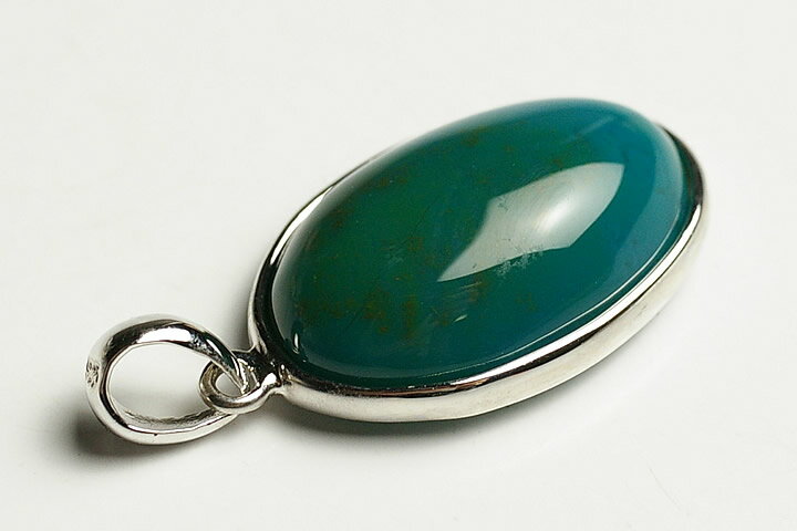 ファイナルグレード！ジェムシリカペンダントトップ　ペルー産