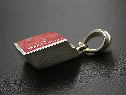 コロラド州産インカローズ　ペンダントトップ　スウィートホームインカローズ