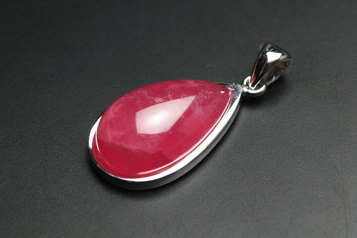 10Aロードクロサイト(インカローズ)ペンダントトップ　アルゼンチン産