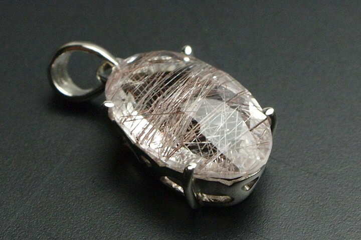 シルバールチルカットペンダントトップ　プレミアムグレード