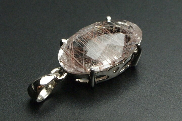 シルバールチルカットペンダントトップ　プレミアムグレード