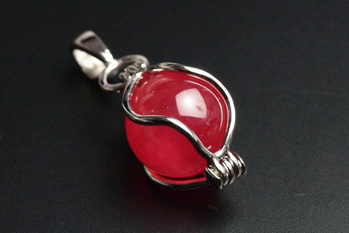 12mmインカローズペンダントトップ最高級品　アルゼンチン産