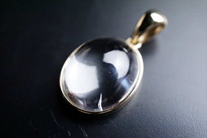 7.55ct　フェナカイトペンダントトップ　14金加工　ファイナルグレード++++スーパーグレードタイプ