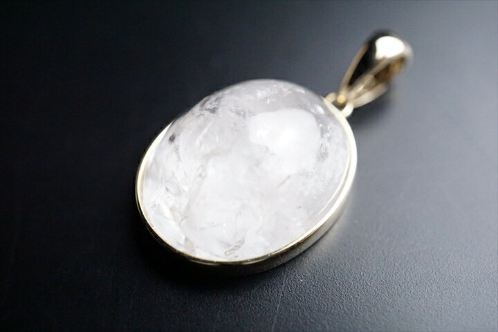 17.70ct　フェナカイトペンダントトップ　14金加工　ファイナルグレード++