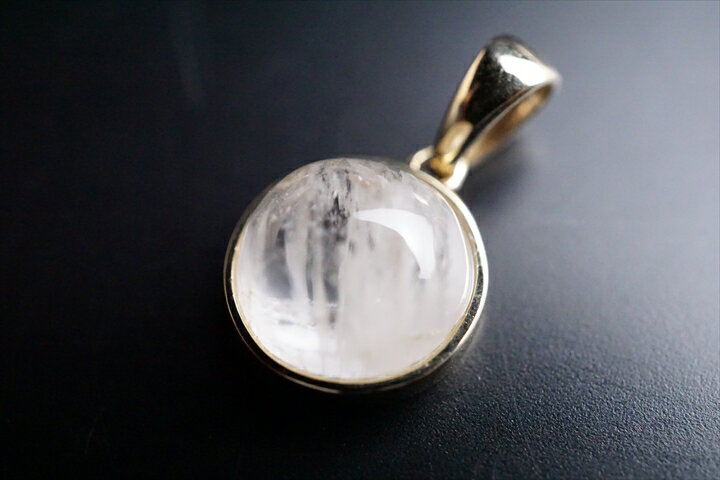 5.21ct　フェナカイトペンダントトップ　14金加工　ファイナルグレード++