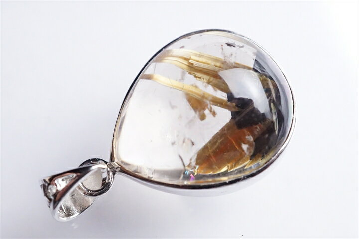 太陽ルチルペンダントトップ　ファイナルグレード