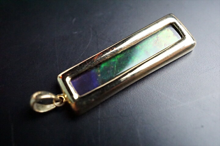 幻の名品　コーライトペンダントトップ K18　宝石質グレード+++